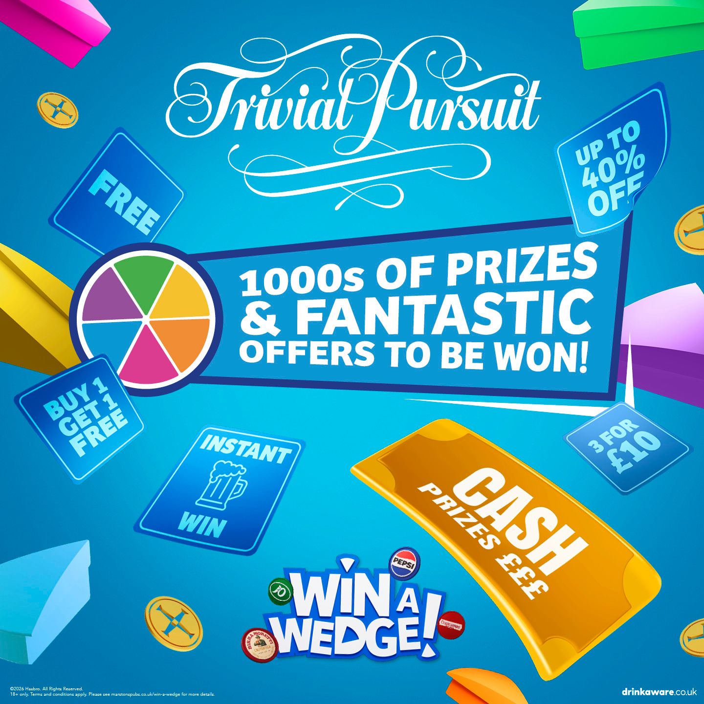 Prizes up for grabs​